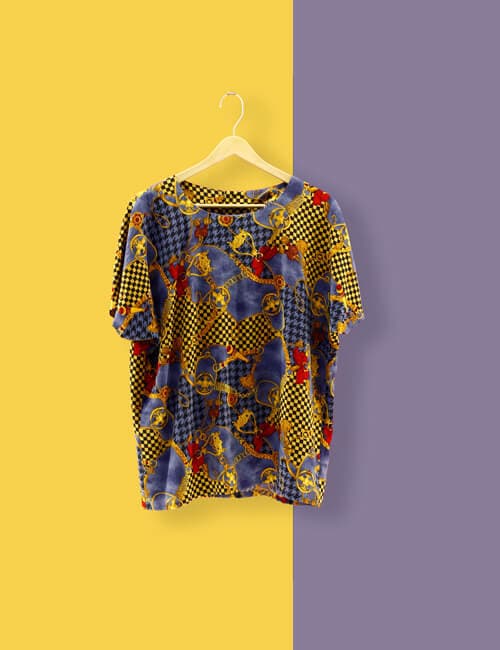 T-shirt tendance rayé